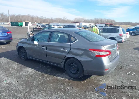 2015 Nissan Sentra Sv from USA, damaged, VIN 3N1AB7AP4FY333807
